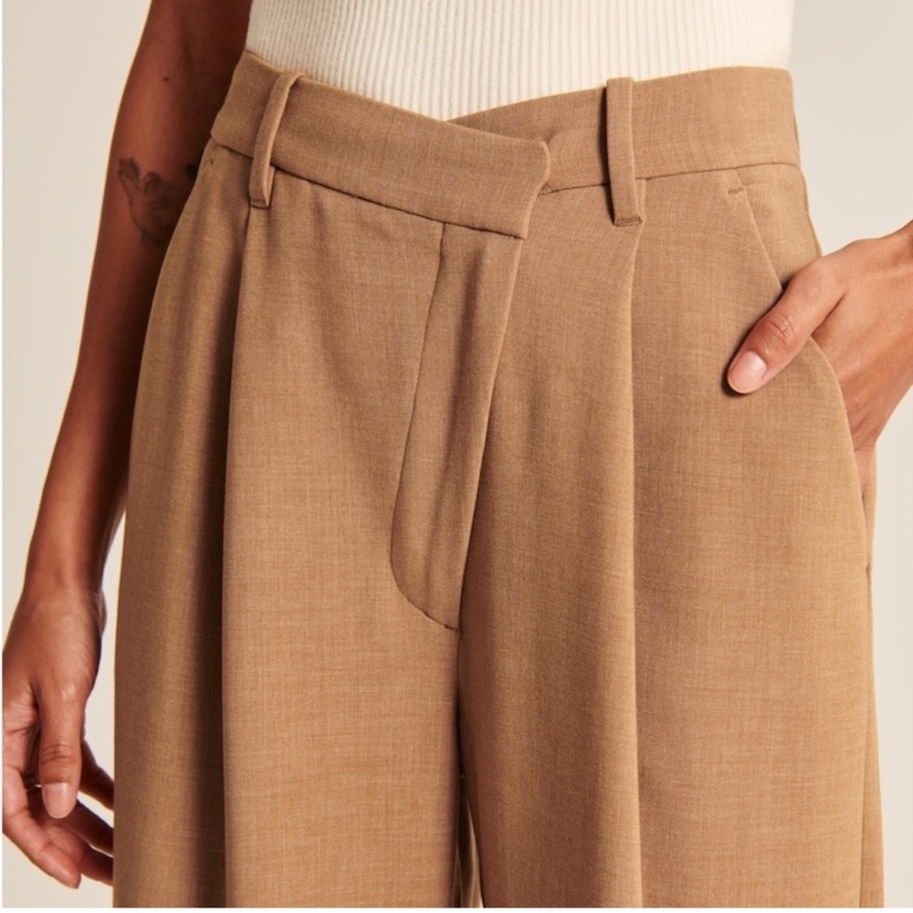 Abercrombie & Fitch Tailored Ultra Wide Leg Pant Size 25 (0 Long) New with tags - Picture 6 of 16